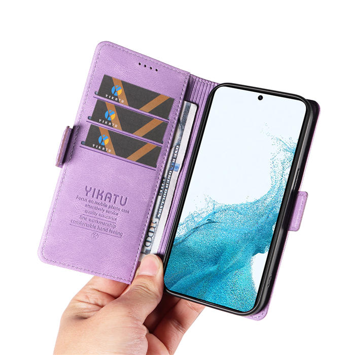 YIKATU Samsung Galaxy S23 Wallet Kickstand Case