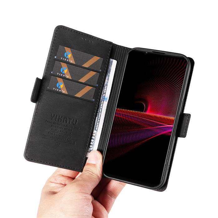 YIKATU Sony Xperia 1 III Wallet Kickstand Case