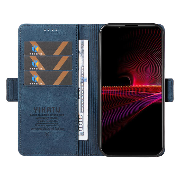 YIKATU Sony Xperia 1 III Wallet Kickstand Case