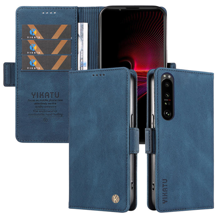 YIKATU Sony Xperia 1 III Wallet Kickstand Case