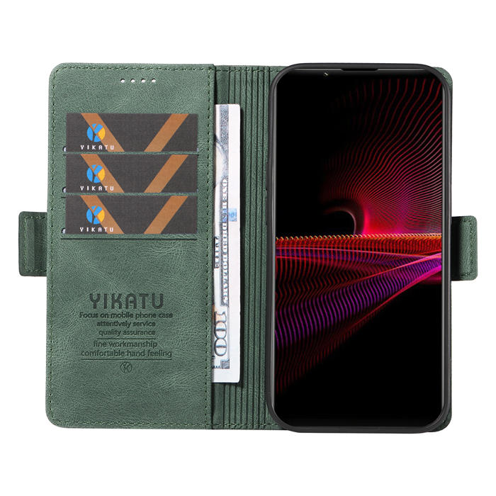 YIKATU Sony Xperia 1 III Wallet Kickstand Case