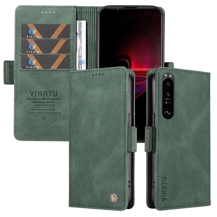 YIKATU Sony Xperia 1 III Wallet Kickstand Case