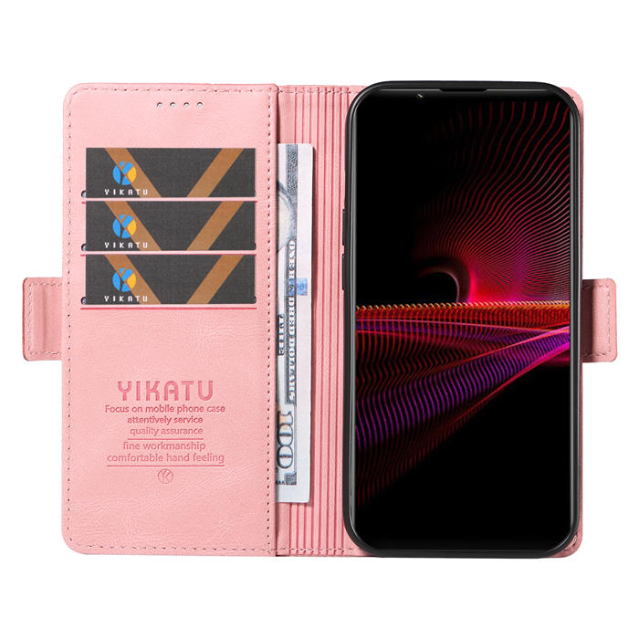 YIKATU Sony Xperia 1 III Wallet Kickstand Case