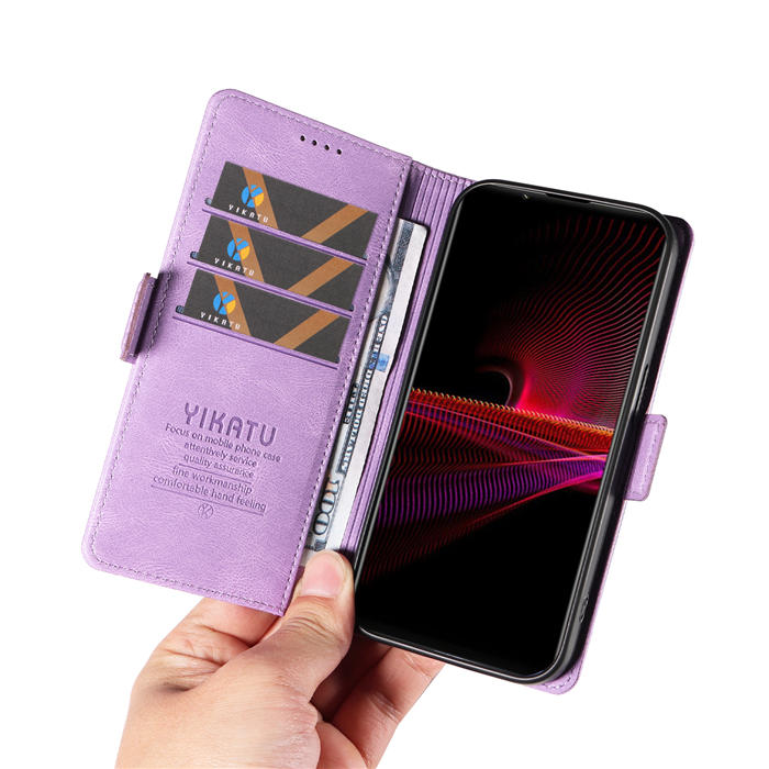 YIKATU Sony Xperia 1 III Wallet Kickstand Case