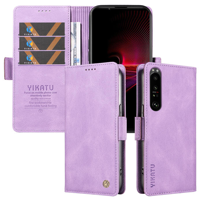 YIKATU Sony Xperia 1 III Wallet Kickstand Case