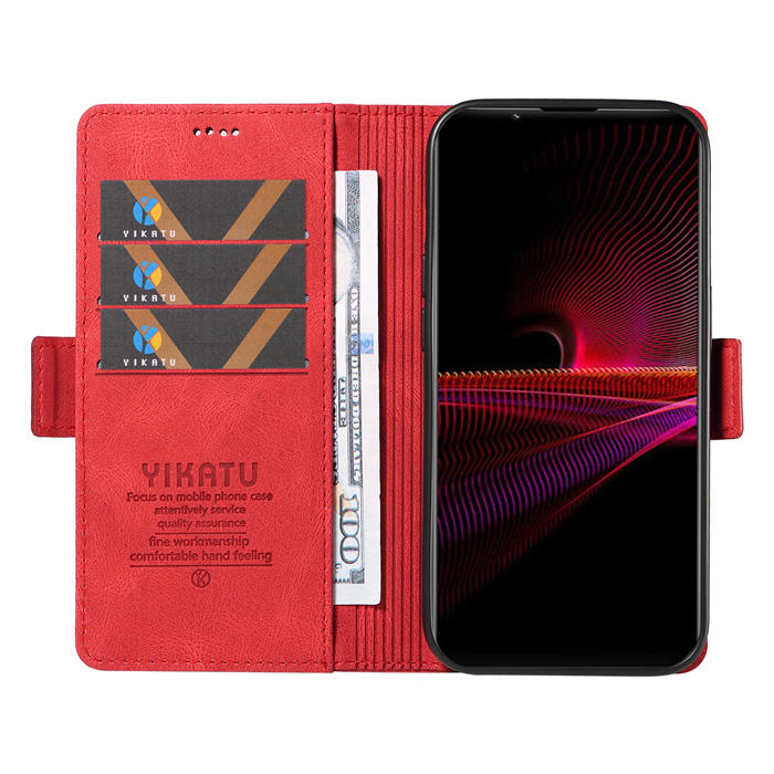 YIKATU Sony Xperia 1 III Wallet Kickstand Case