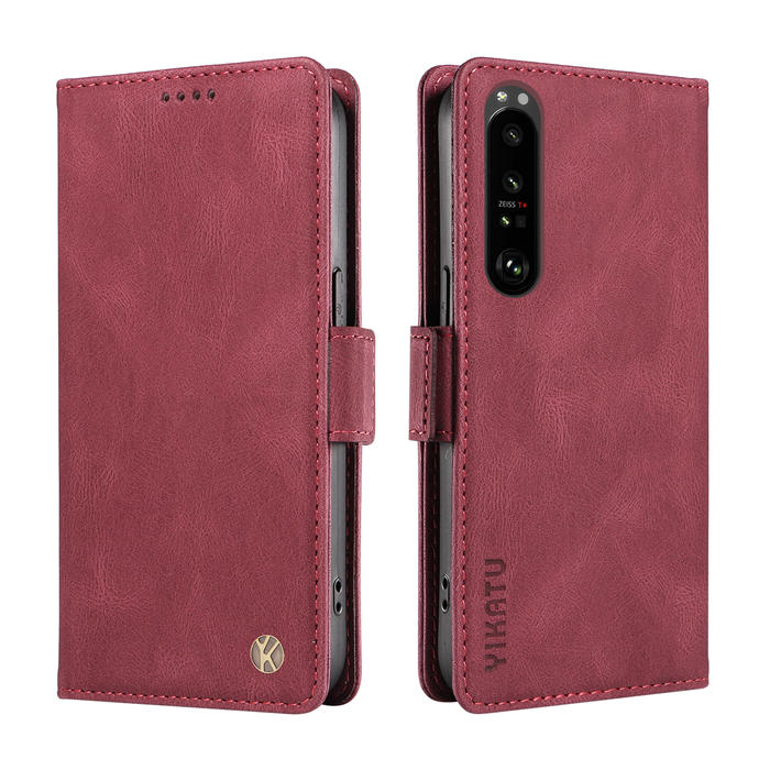 YIKATU Sony Xperia 1 III Wallet Kickstand Case