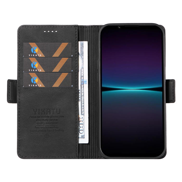 YIKATU Sony Xperia 1 IV Wallet Kickstand Case