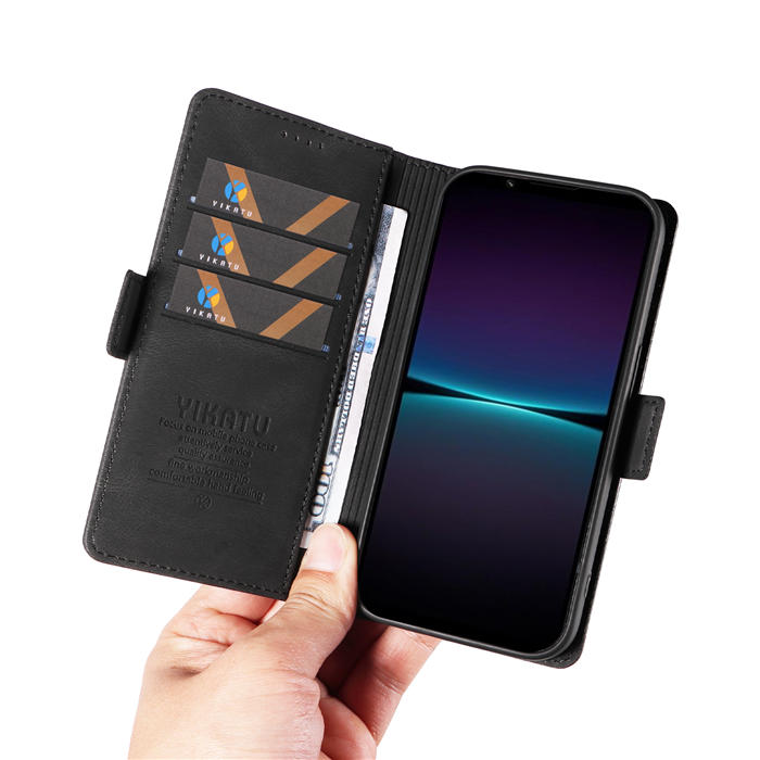 YIKATU Sony Xperia 1 IV Wallet Kickstand Case