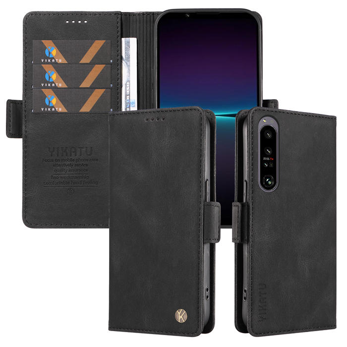 YIKATU Sony Xperia 1 IV Wallet Kickstand Case