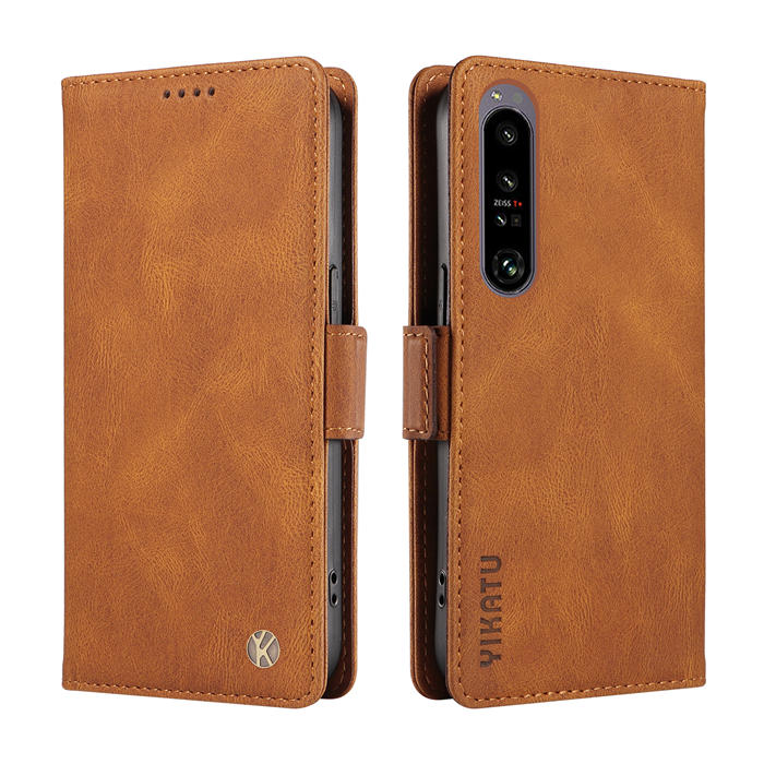 YIKATU Sony Xperia 1 IV Wallet Kickstand Case