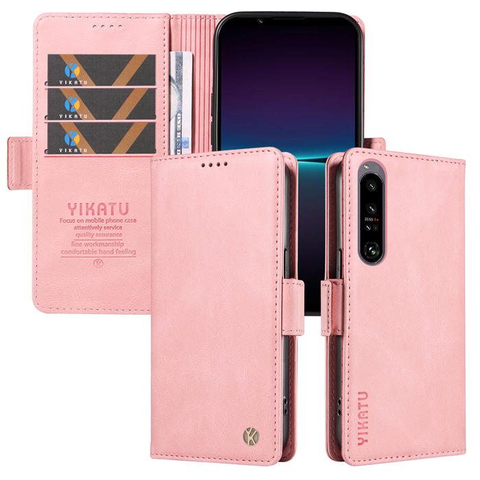 YIKATU Sony Xperia 1 IV Wallet Kickstand Case