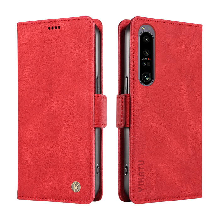 YIKATU Sony Xperia 1 IV Wallet Kickstand Case