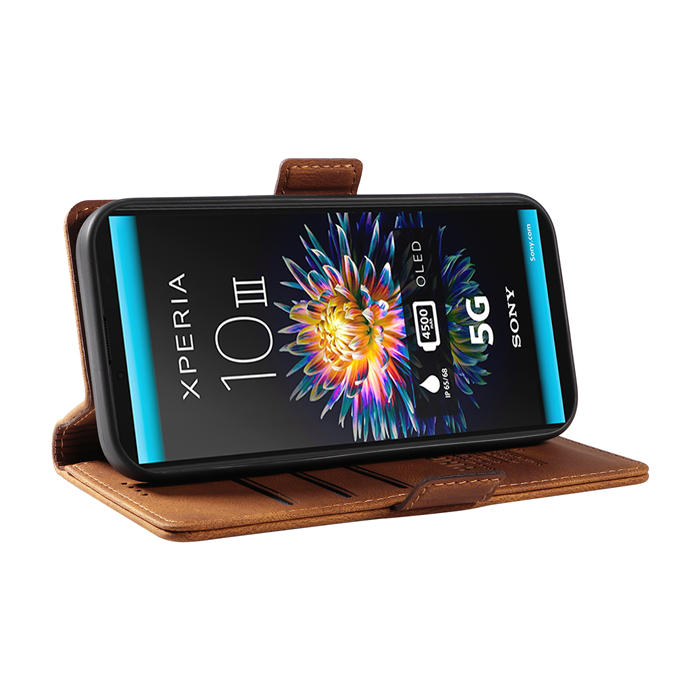 YIKATU Sony Xperia 10 III Wallet Kickstand Case