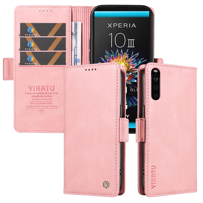 YIKATU Sony Xperia 10 III Wallet Kickstand Case