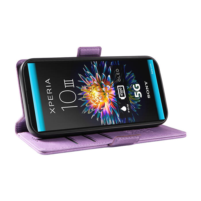 YIKATU Sony Xperia 10 III Wallet Kickstand Case