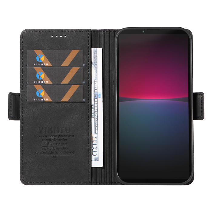 YIKATU Sony Xperia 10 IV Wallet Kickstand Case