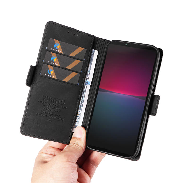 YIKATU Sony Xperia 10 IV Wallet Kickstand Case