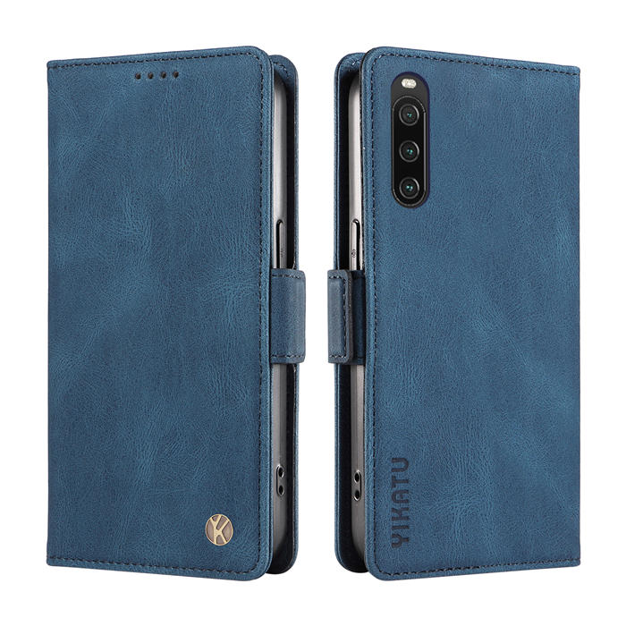 YIKATU Sony Xperia 10 IV Wallet Kickstand Case