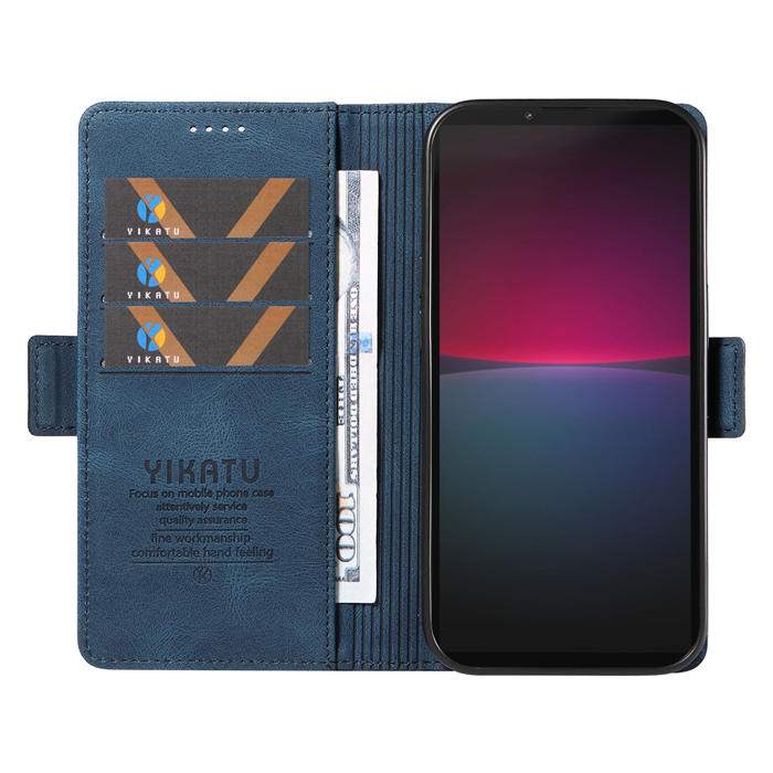 YIKATU Sony Xperia 10 IV Wallet Kickstand Case