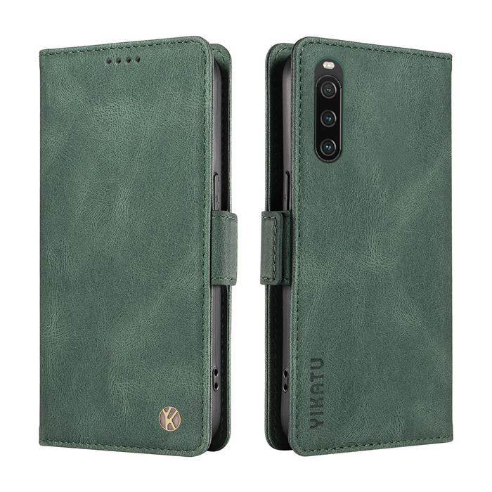 YIKATU Sony Xperia 10 IV Wallet Kickstand Case