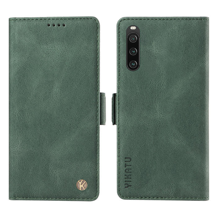 YIKATU Sony Xperia 10 IV Wallet Kickstand Case