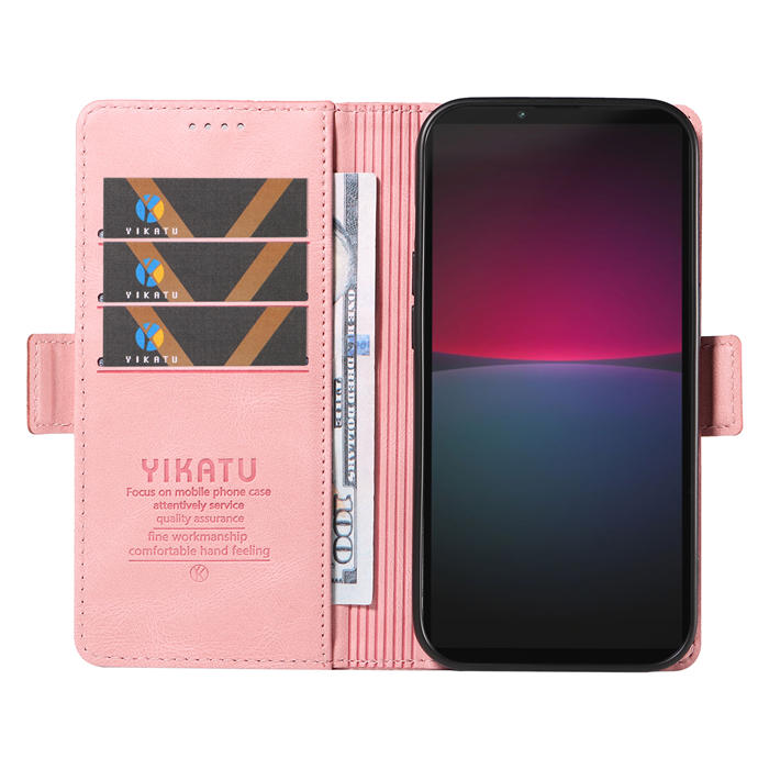 YIKATU Sony Xperia 10 IV Wallet Kickstand Case