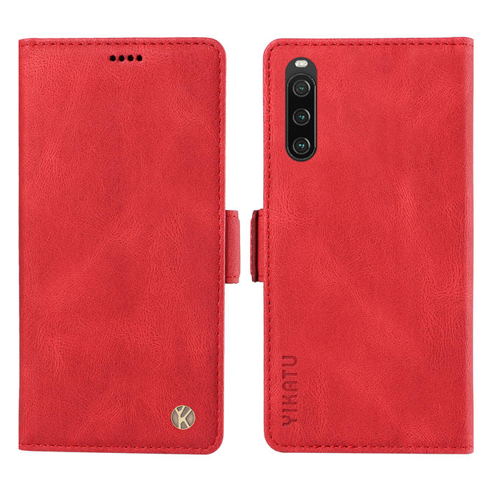 YIKATU Sony Xperia 10 IV Wallet Kickstand Case