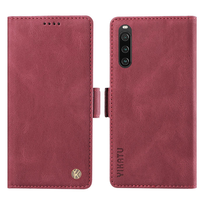 YIKATU Sony Xperia 10 IV Wallet Kickstand Case