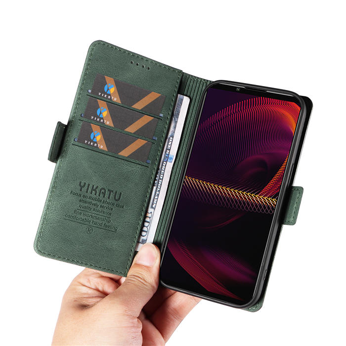 YIKATU Sony Xperia 5 III Wallet Kickstand Case