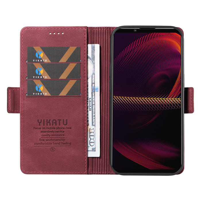 YIKATU Sony Xperia 5 III Wallet Kickstand Case