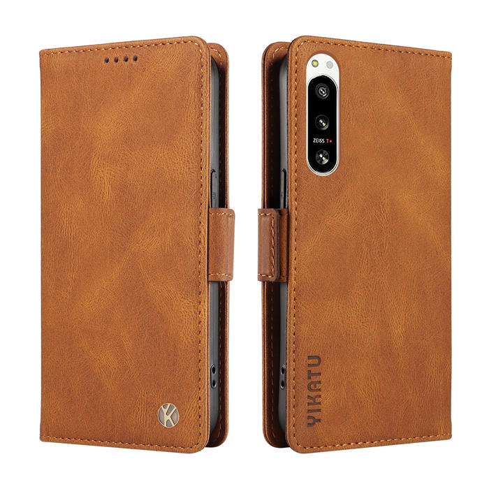 YIKATU Sony Xperia 5 IV Wallet Kickstand Case