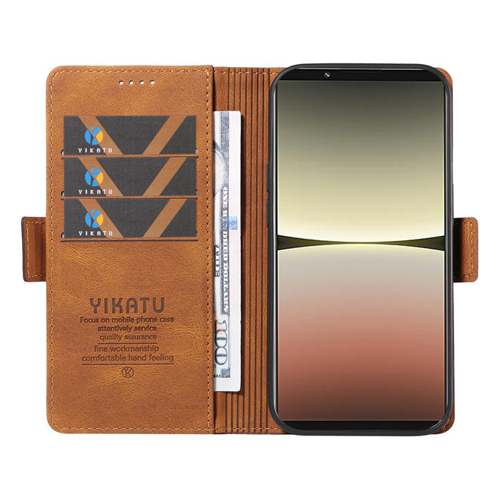 YIKATU Sony Xperia 5 IV Wallet Kickstand Case