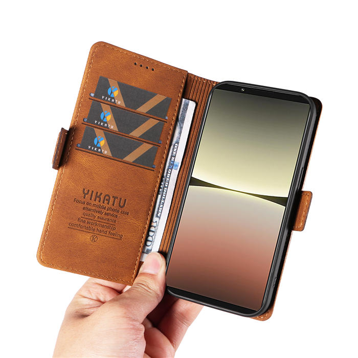 YIKATU Sony Xperia 5 IV Wallet Kickstand Case