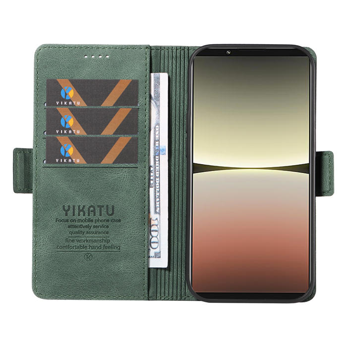 YIKATU Sony Xperia 5 IV Wallet Kickstand Case