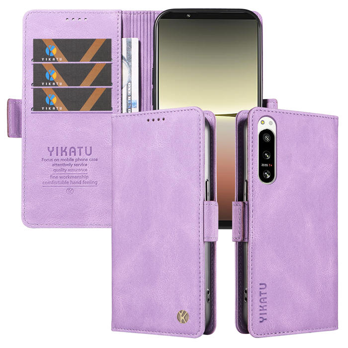 YIKATU Sony Xperia 5 IV Wallet Kickstand Case