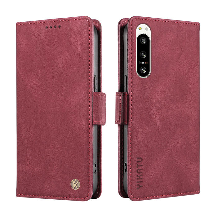 YIKATU Sony Xperia 5 IV Wallet Kickstand Case