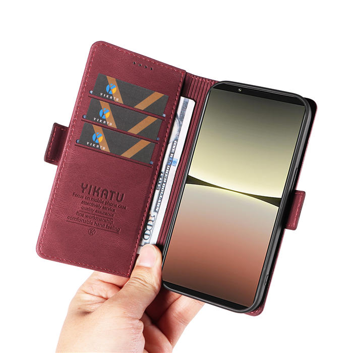 YIKATU Sony Xperia 5 IV Wallet Kickstand Case