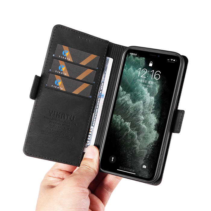 YIKATU iPhone 11 Pro Max Wallet Kickstand Case