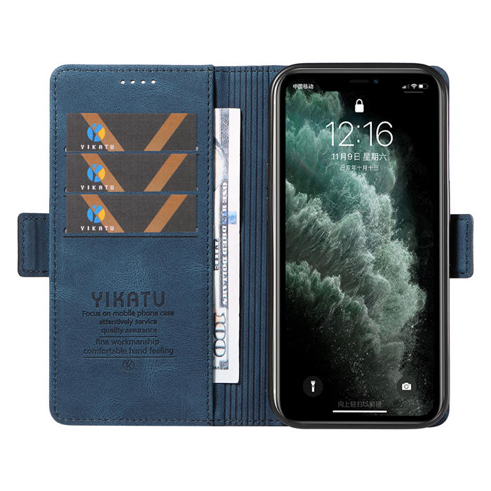 YIKATU iPhone 11 Pro Max Wallet Kickstand Case