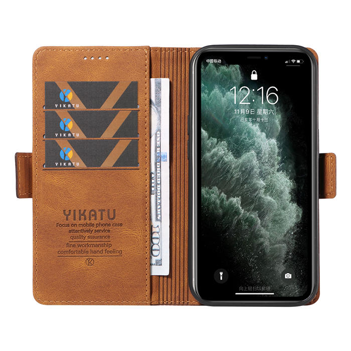 YIKATU iPhone 11 Pro Wallet Kickstand Case