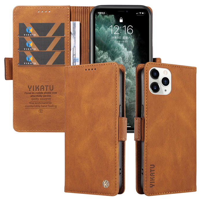 YIKATU iPhone 11 Pro Wallet Kickstand Case