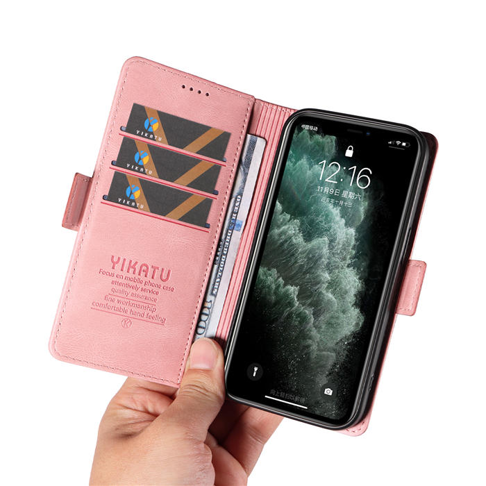 YIKATU iPhone 11 Pro Wallet Kickstand Case