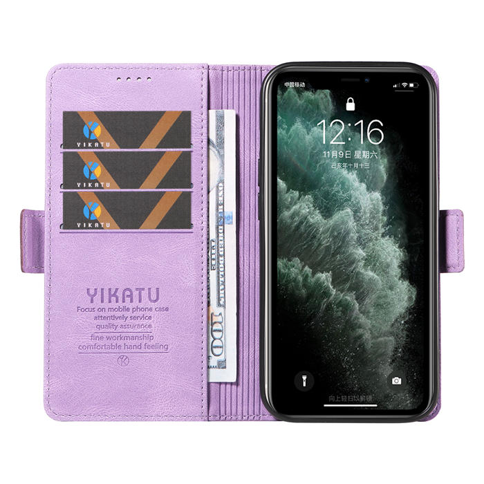 YIKATU iPhone 11 Pro Max Wallet Kickstand Case