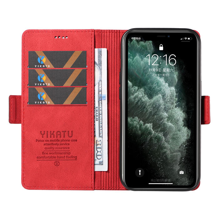 YIKATU iPhone 11 Pro Max Wallet Kickstand Case