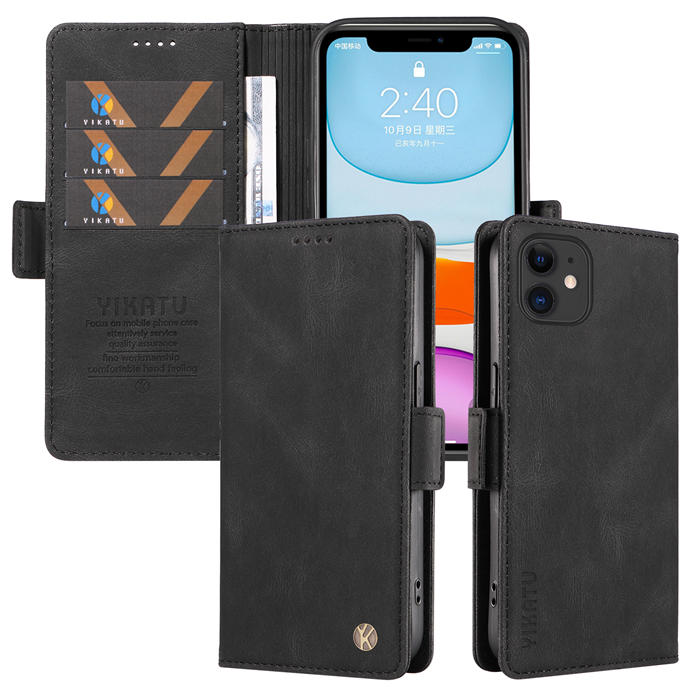 YIKATU iPhone 11 Wallet Kickstand Case