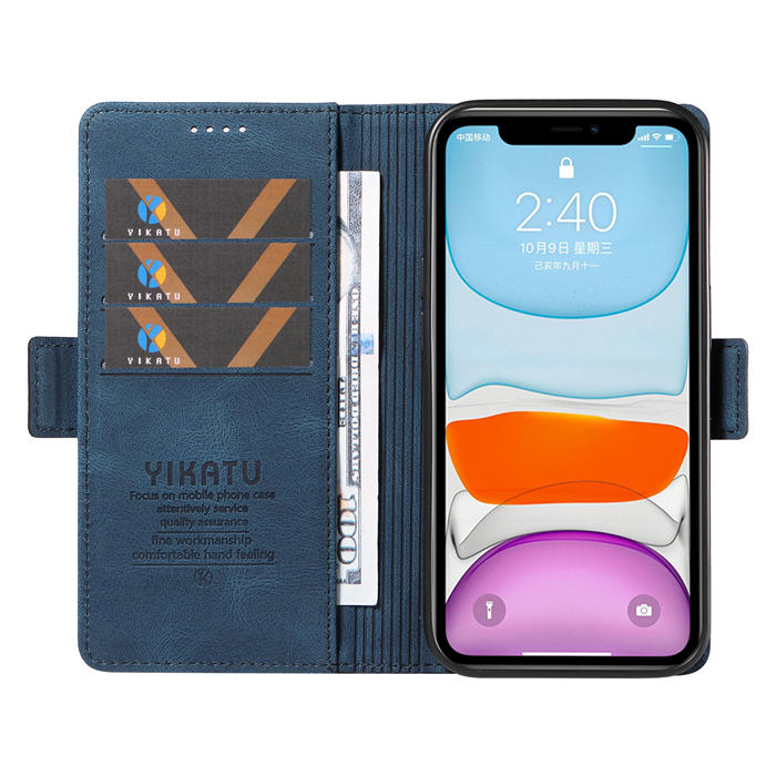 YIKATU iPhone 11 Wallet Kickstand Case