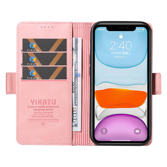 YIKATU iPhone 11 Wallet Kickstand Case