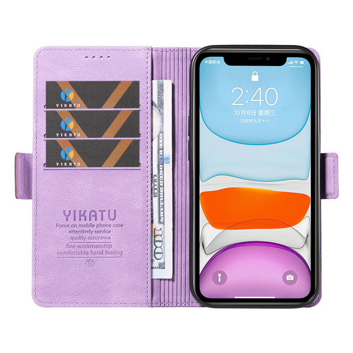 YIKATU iPhone 11 Wallet Kickstand Case