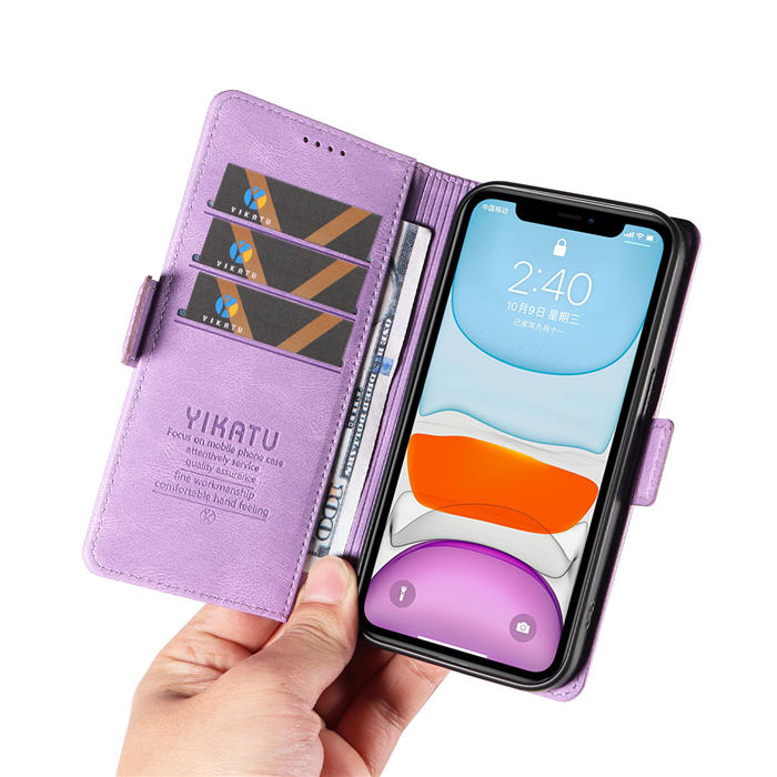 YIKATU iPhone 11 Wallet Kickstand Case